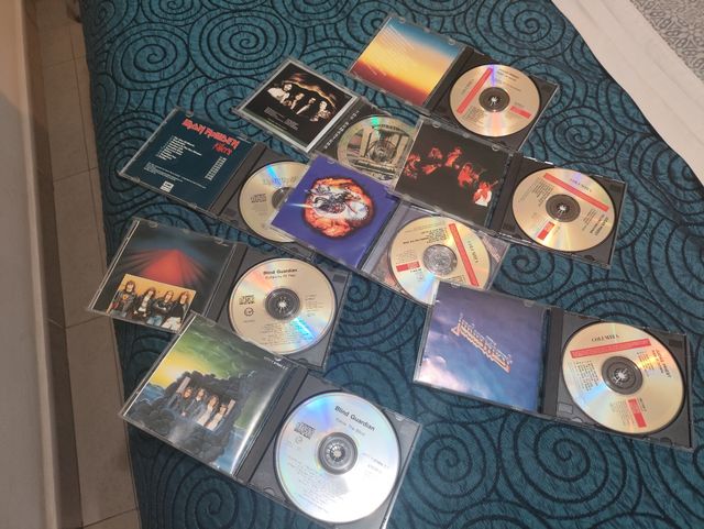 Lote CDs originales heavy metal 