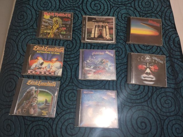 Lote CDs originales heavy metal 