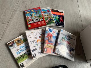 Wii + Wii fit + juegos