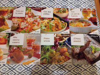 Colección libros cocina