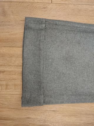 Pantalón de vestir gris mujer