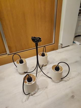 Lampara habitación forjado