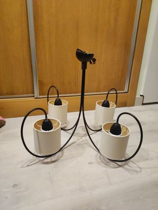 Lampara habitación forjado