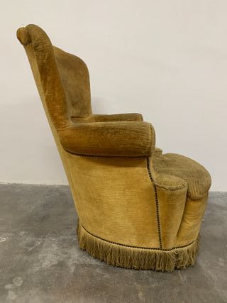 Butaca Sillón Sofá Mueble Antiguo Deco Vintage 60s