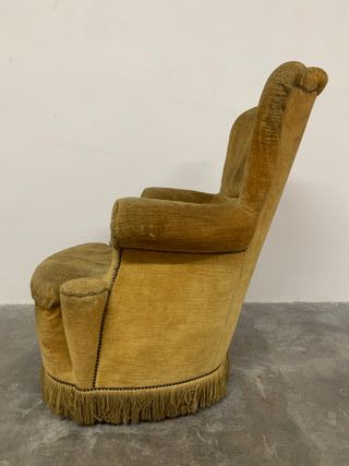 Butaca Sillón Sofá Mueble Antiguo Deco Vintage 60s
