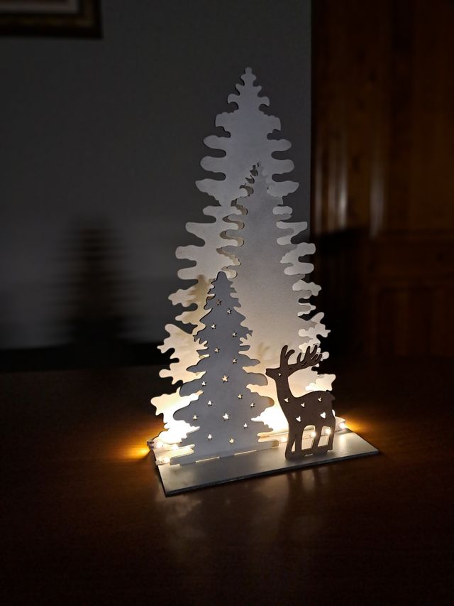 Albero di Natale decorativo paesaggistico
