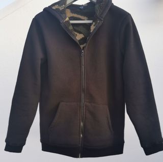 Sudadera forrada borrego