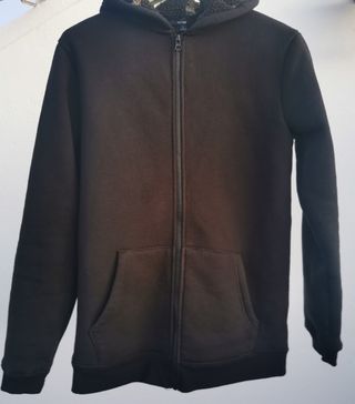 Sudadera forrada borrego