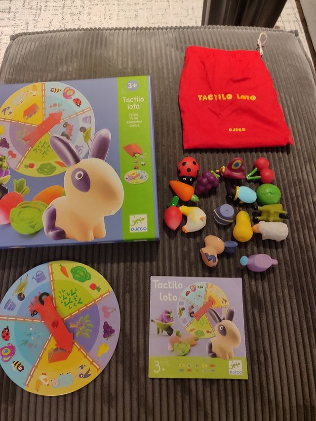 Juego táctiles loto