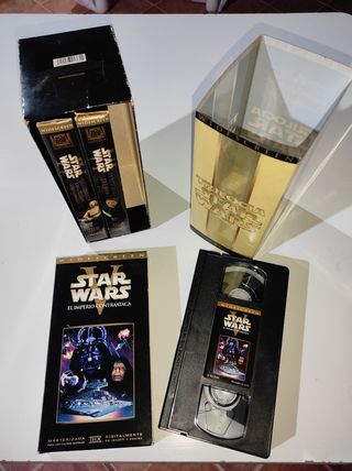 Cintas VHS colección Star wars
