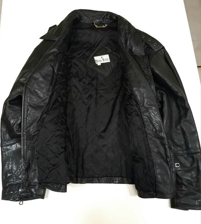 Giubbotto vera pelle vintage