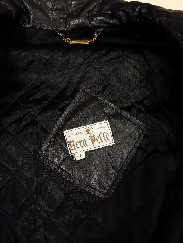 Giubbotto vera pelle vintage