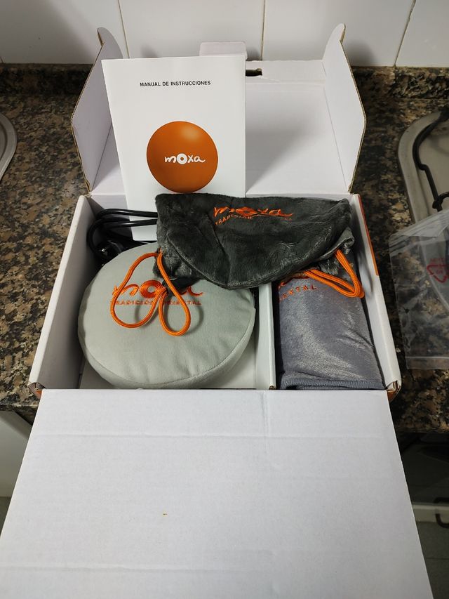 Moxa termoterapia coreana.