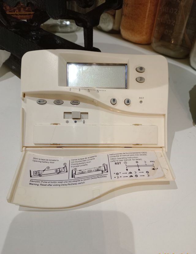 Coati 12600 Termostato Digital Coati Instrucciones Programador