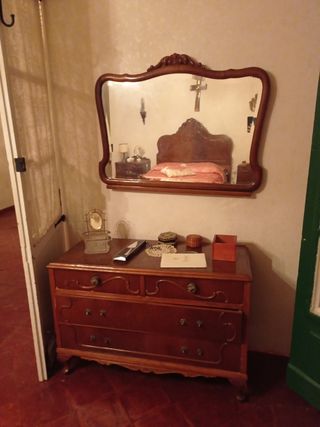 Habitación antigua madera