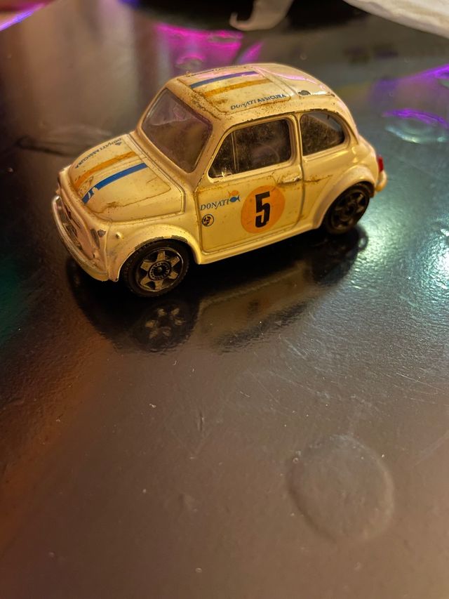 Modellino Fiat 500 Abart anni 80