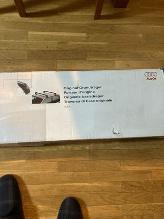 Barras techo baca audi a 4 