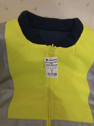 Chaleco reversible wurth alta visisbilidad
