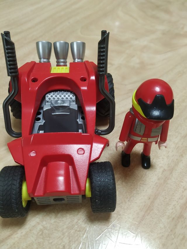 Coche carreras Playmobil
