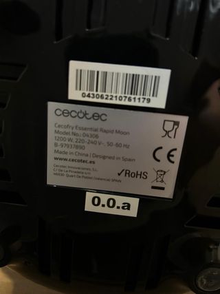 Cecotec casi NUEVA