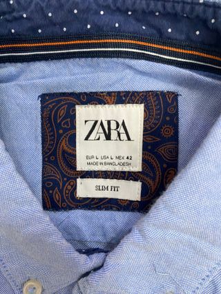 CAMISA OXFORD TALLA L