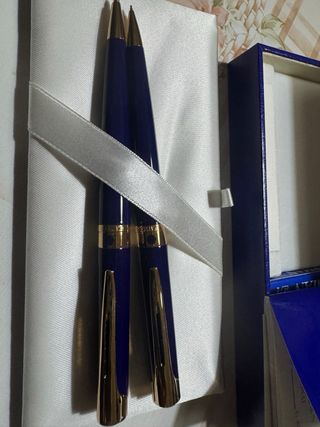 Waterman l’elaton blue sfera + portamine