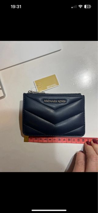 Monedero Michael Kors azul marino
