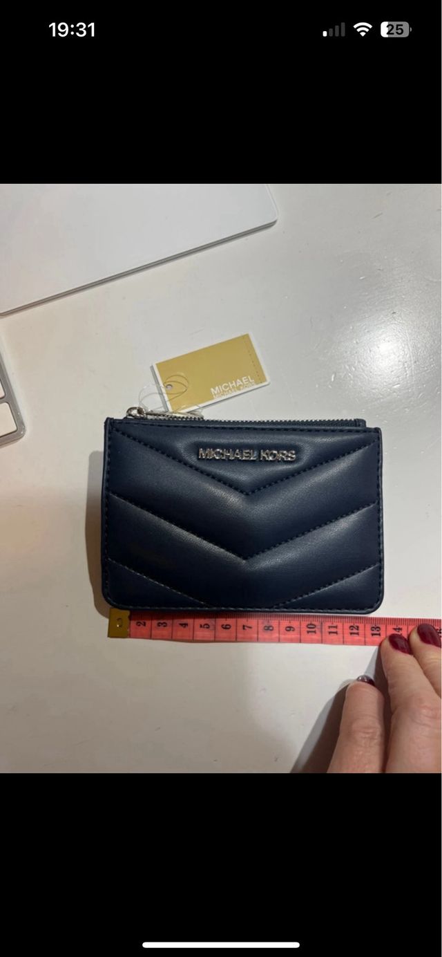 Monedero Michael Kors azul marino