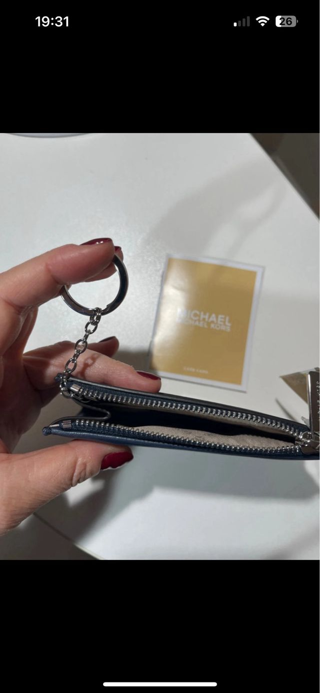 Monedero Michael Kors azul marino