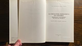 La escultura romanista en Navarra