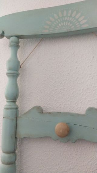 Perchero hecho a mano