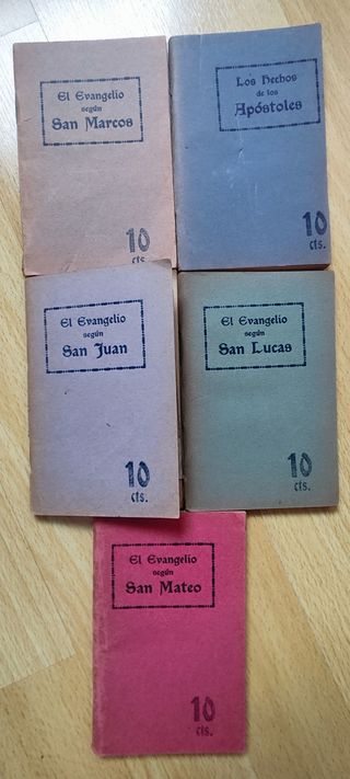 Libros Evangelios , Iglesia Jesucristo año 1922