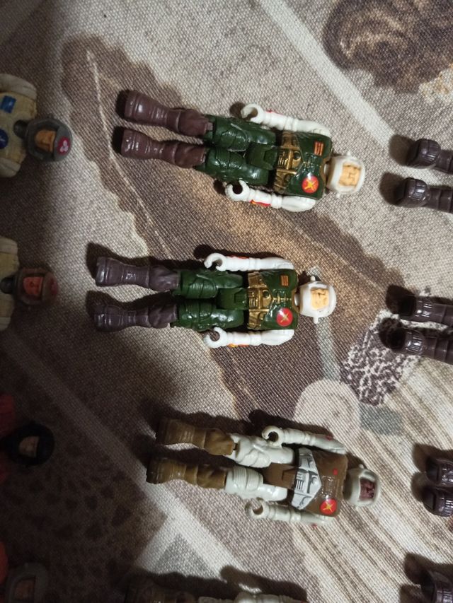 Lotto 18 personaggi starcom coleco Mattel piloti