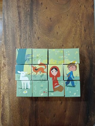 Juguete puzzle de cubos