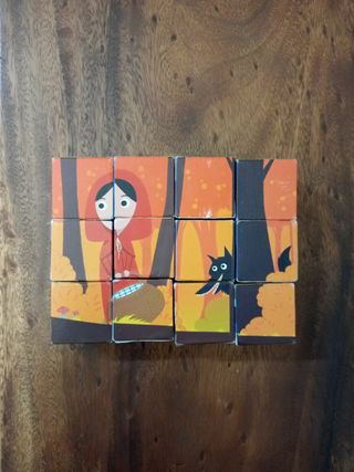 Juguete puzzle de cubos