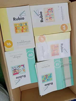 Cuadernillos rubio papelería urge