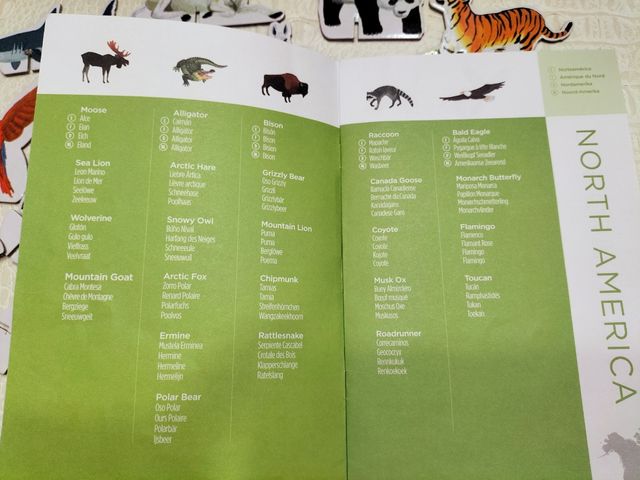 Puzzle aniales del mundo