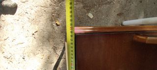 Mesilla de dormitorio 2 cajones con altillo