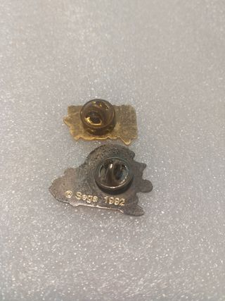 Pins Sonic 2 y Hobby Consolas