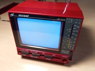 Mini TV y radio Silvano SK -2000