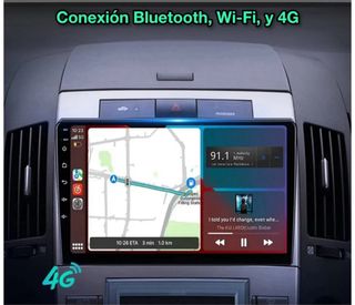 Pantalla tactil 9” android 13 con navegador