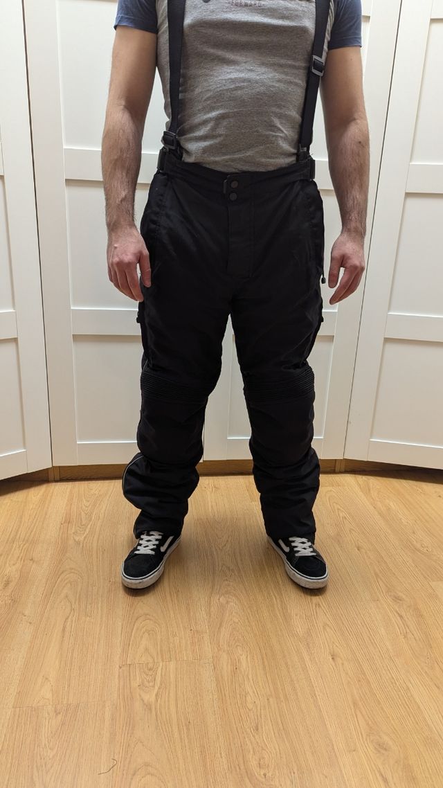 Pantalón sobre-pantalon moto invierno