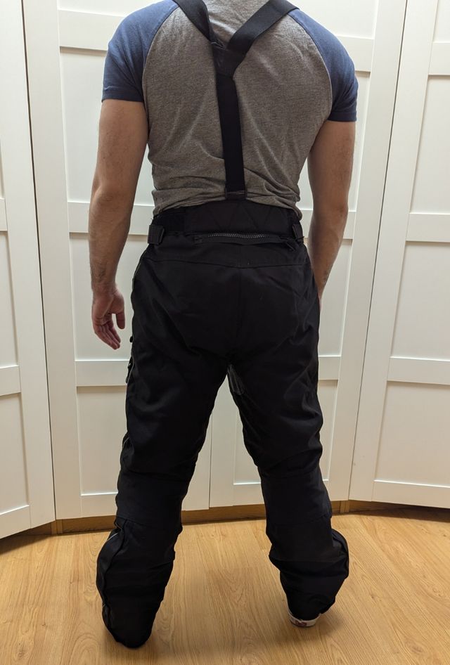 Pantalón sobre-pantalon moto invierno