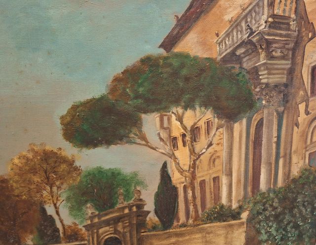 Opera olio su tela Venezia G. Piccinni