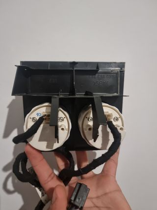 Reloj de temperatura y batería seat