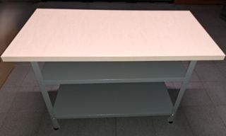 Banco trabajo 120x60x84cm desmontado caja original