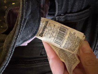 Falda vaquera de Desigual, talla 34