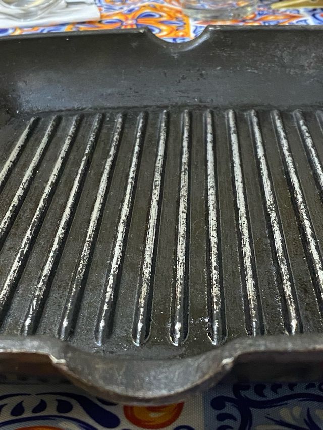 Bistecchiera alluminio manico pieghevole