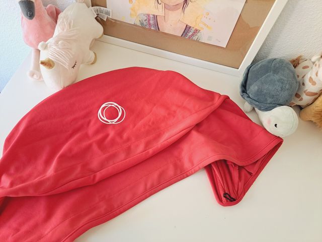 Capota bugaboo Bee 3 roja extensible