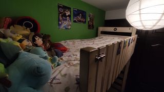 Cama Alta con Ropero